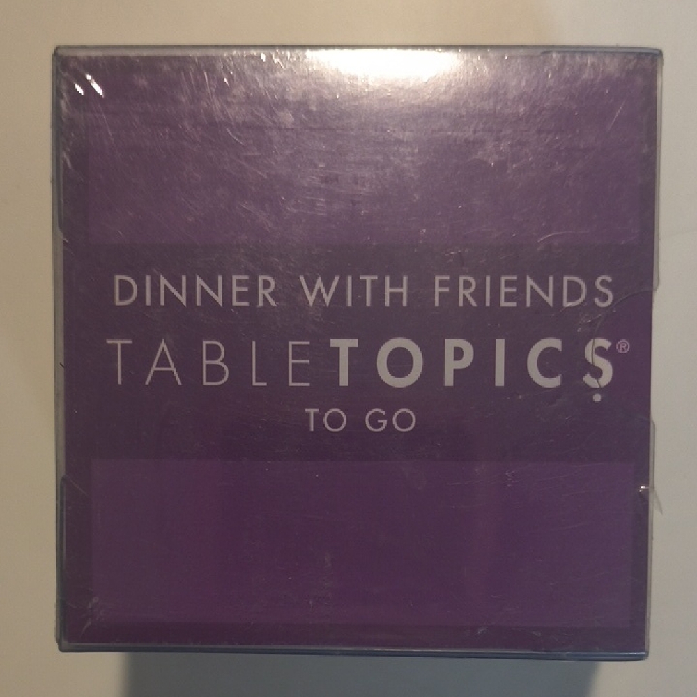 TableTopics Dinner with Friends Game